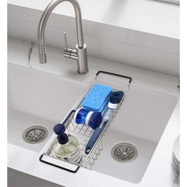 Crestone Stainless Steel Sink Caddy Wayfair